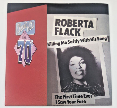 ROBERTA FLACK ATLANTIC R&B  K10845 7 SINGLE VINYL RECORD EX EX