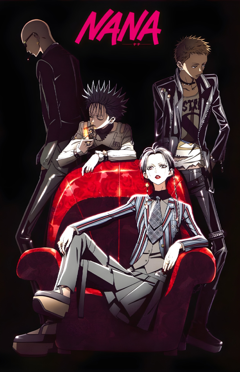 NANA Poster 11x17 Black Stones (BLAST) Ai Yazawa Illustrated