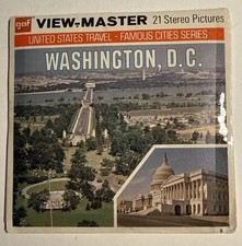 View-Master WASHINGTON D.C. - A790 - 3 Reel Set V4 