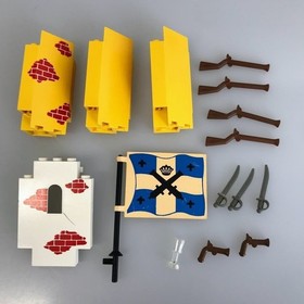 LEGO 6276 Eldorado Fortress Pirates 1989 Missing without Box