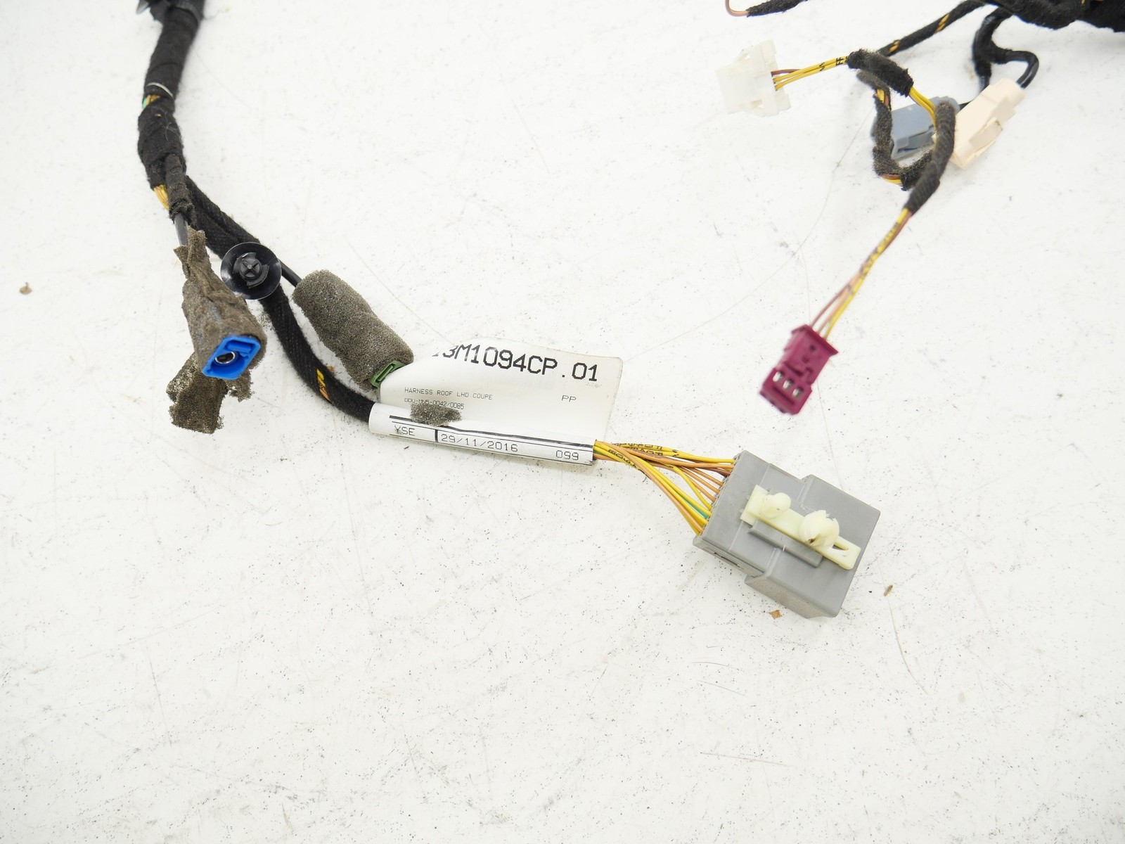 Used Headliner Body Roof Chassis Wiring Wire Harness 2016-2021 Mclaren 570GT OEM