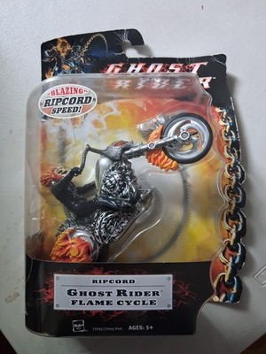 2007 Hasbro Marvel GHOST RIDER w/Ripcord Flame Cycle Brand NEW On Card