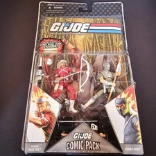 G.I Joe Comic Pack: Hard Master & Snake Eyes 25th Anniversary (Factory Sealed!)