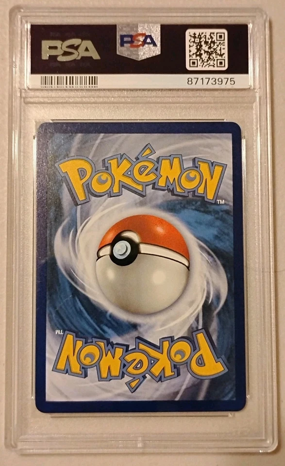 PSA 9 Sword & Shield Base Set Rainbow Rare Marnie 208/202 - Image 2 of 2