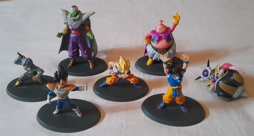 Dragon Ball lot 7 figurines Hachette Legend of Manga 2008 (N° 1 à 6 + N°9)
