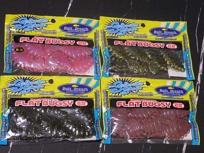 Bait Breath Flat Bugsy 2.9 inch [4-pack set]