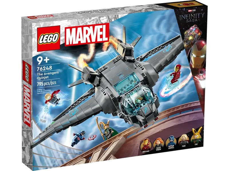 LEGO 76248 Marvel Super Hero The Avengers Quinjet - New and Sealed