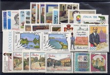 1987 Italy, Complete Vintage 32 Values, New Stamps, MNH**