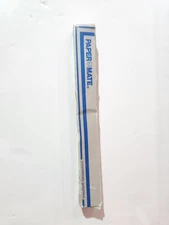 Vintage Paper Mate Double Heart Ballpoint Pen Red & Chrome