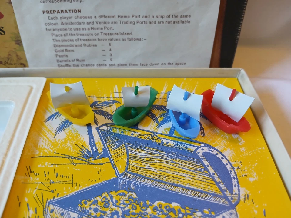 Waddingtons Buccaneer 1971 Board Game Original Complete 1970 100% Fully Checked - Image 3 of 4