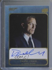 2020 James Bond Villains & Henchmen Base Spectre Daniel Craig as #A-DC Auto 0zu