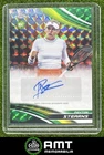 2025 Topps Chrome Tennis Green Geometric Refractor Peyton Stearns #CA-PSS