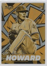 2021 Topps Fire Gold Minted Spencer Howard #35 0qc2
