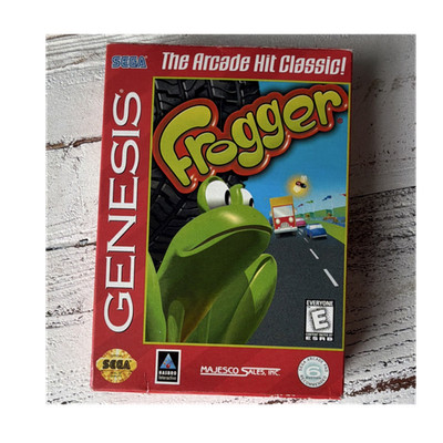 Frogger (Sega Genesis, Majesco) Manual, Multiplayer, Arcade Classic