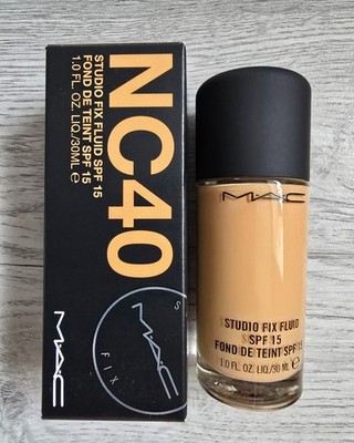MAC Studio Fix Fluid LSF 15 | NC40 | 30ml/1fl.oz | Neu Verpackt   Original