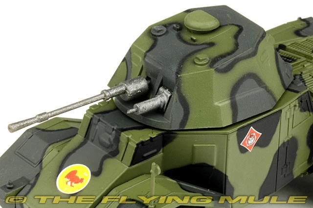 Coche blindado Eaglemoss 1:43 AMD 35 ejército francés 6eme coraceros 1ere DLM Foto 3 de 4
