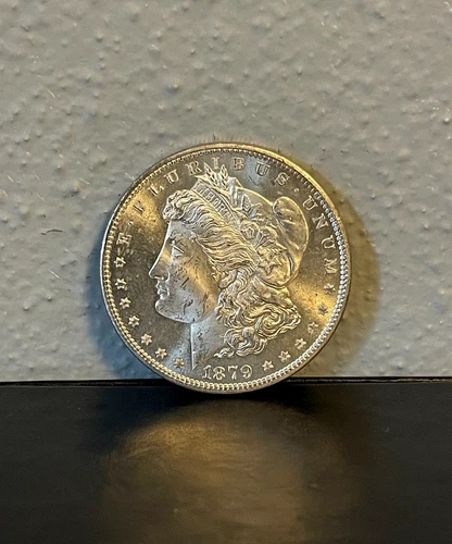 1879 S UNC Morgan SILVER Dollar GEM BU Solid Proof-Like Details!