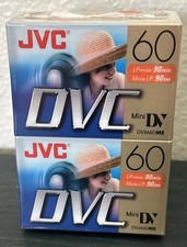 4x JVC DVC Mini DV 60 Camcorder Video Cassette Tape Lot of 4 M-DV60DU NEW 