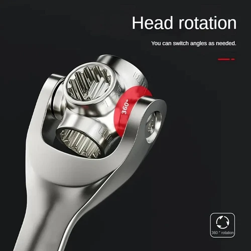 52 in 1 Universal Wrench Multi-Function Socket Tiger Spanners Adjustable Tools - Picture 6 of 14