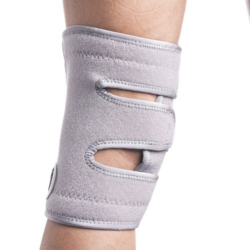 Knee Brace Compression Sleeve Joint Support Open Patella Stabilizer Wrap Sports - Picture 8 of 25