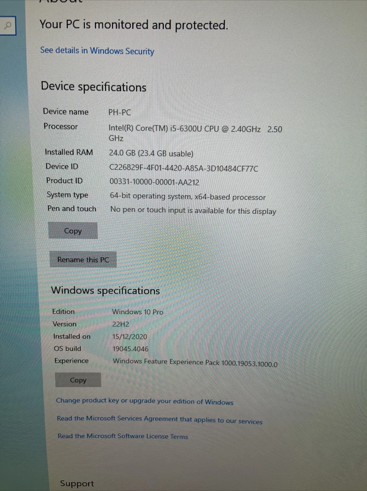 HP EliteBook 840 G3 · i5-6300U · 24GB · 500GB, photo 1 of 4