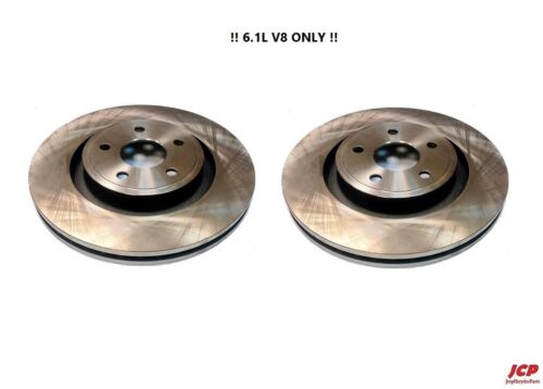 2 x FRONT BRAKE DISC 360mm FOR JEEP GRAND CHEROKEE WH SRT-8 6.1L HEMI V8 06-10 - Picture 1 of 2