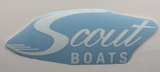 Scout Boats Logo Die Cut Vinyl Decal Quality Outdoor Sticker Boat Marine