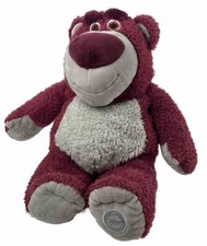 Disney Store Toy Story 3 Lotso Huggin' Teddy Bear Plush Stuffed Animal No Smell