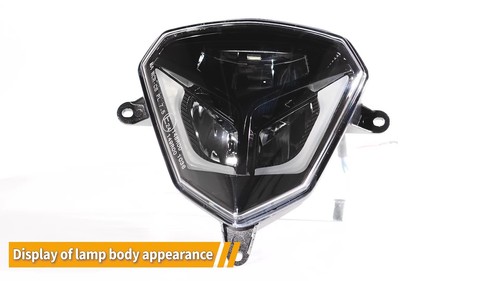 For Beta RR 300 200 125 Racing Xtrainer 2019-2024 LED Headlight DRL High/Lo Beam - Video 1 of 1