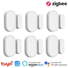 LOT Zigbee 3.0 Smart Door Sensor Door Open Closed Detectors Security Protection
