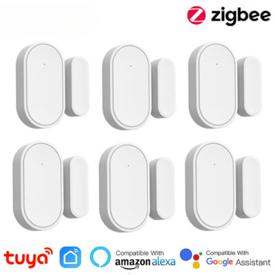 LOT Zigbee 3.0 Smart Door Sensor Door Open Closed Detectors Security Protection