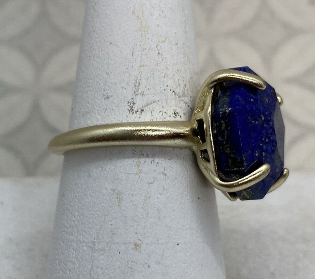 Kendra Scott Ryan Statement Cocktail Ring Gold to… - image 3