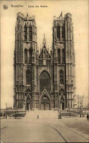 Brüssel Bruxelles Belgien Feldpostkarte 1916 als Feldpost nach Deutschland gel.