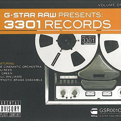 G-Star Raw - G-Star Raw Presents: 3301 Records Volume 1 CD (2008) Audio