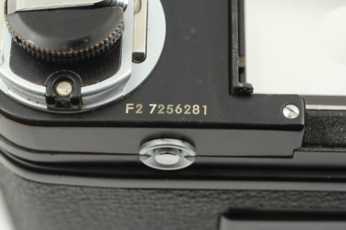 【 EXC+5 】 Nikon F2 35mm Film Camera Eyelevel DE-1 w/ MD-1 and MB-1 Japan #N4232W - Picture 10 of 11