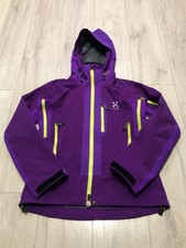 Women's Haglofs Goretex Couloir Ii Soft Shell Waterproof Purp Jacket Size S £480