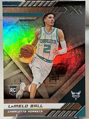 2020-21 Panini Chronicles XR #290 LAMELO BALL  RC Rookie Charlotte Hornets 