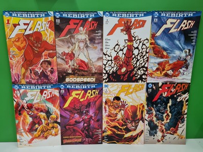 Flash DC Comics Rebirth 1-8 Set Panini Comics deutsch Joshua Williamson