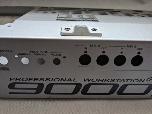 Teclado estación de trabajo Yamaha PSR 9000 Pro panel de carcasa frontal - Imagen 12 de 24