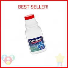Gaviscon Extra Strength Cool Mint Liquid Antacid For Fast-Acting Heartburn Relie