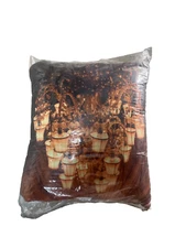 Decorative LED Throw Pillow With Insert 45x45cm(18x18 inch) (Chandelier)