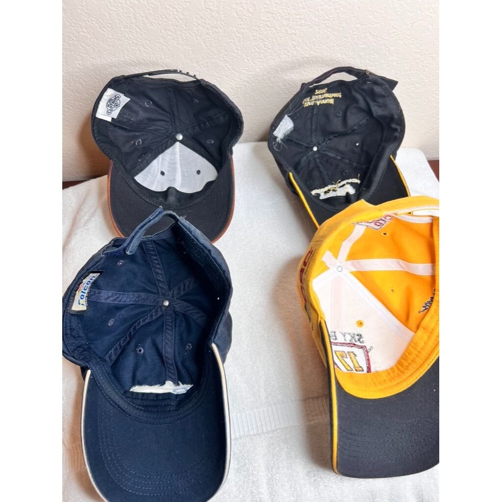 4 Assorted Baseball Cap Bundle - Sky Box 17 Taz B… - image 6