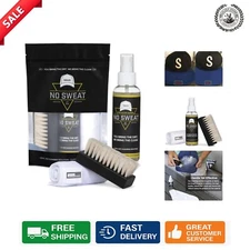 All-in-One  Hat Cleaner - 4 OZ Solution, Microfiber Cloth & Brush