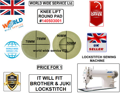 JUKI STECKSTICH KNIEHEBER PAD RUND #140503001 INDUSTRIENÄHMASCHINENTEIL