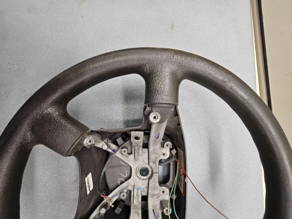 🔥02-05 Conjunto Volante Ford Explorer Cuero CONTROL DE CRUCERO Negro OEM Foto 3 de 4