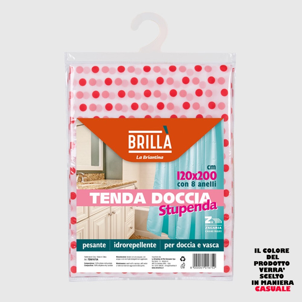 TENDA DOCCIA STUPENDA - 120X200 CM