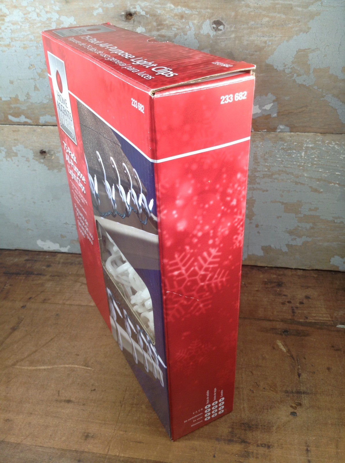 New Box Home Accents 75 Count All Purpose Light Clips Holiday Shingles Gutters eBay