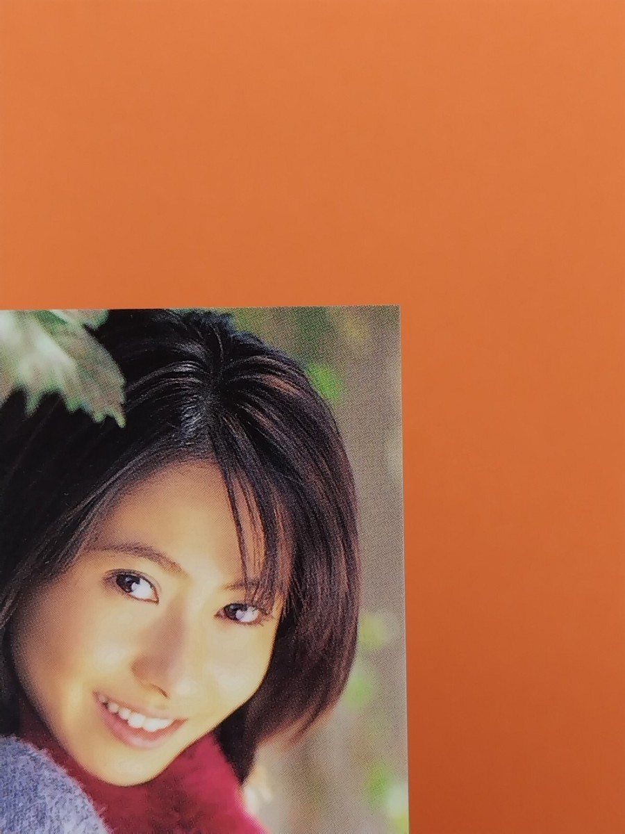 kanako☻︎ Kanako Enomoto UP TO BOY Card '98 Vintage Gravure Idol WANI