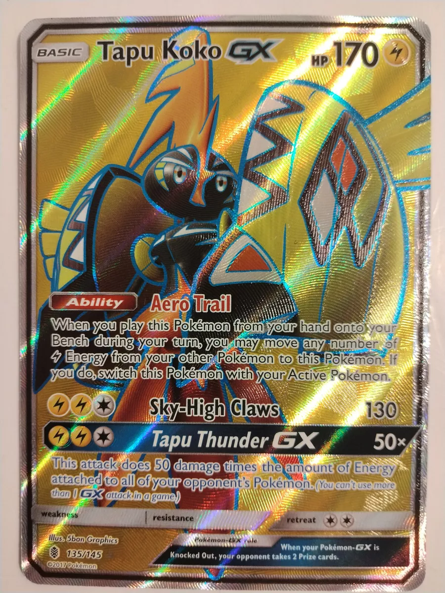 Tapu Koko GX (Full) 135/145, Guardians Rising