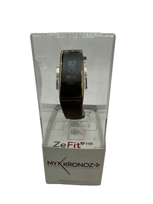ZeFit 3 Smart Watch Mykronoz +Heartrate + Activity Tracker + 3 Wristbands